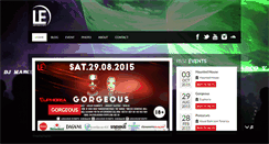 Desktop Screenshot of luscious-events.com